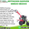 Motoazada Motor Gasolina  Ecomax 6.5hp WM500-ME200