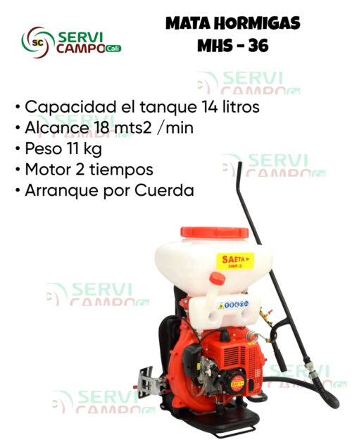 Mata Hormigas SAETA MHS – 36